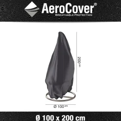Discount AeroCover Schutzhülle Hängesessel D 100 H 200 cm Lounge- & Gartenmöbel-Abdeckung