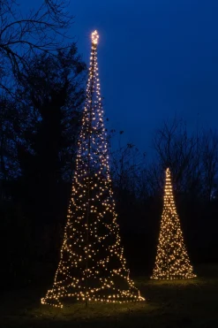 Clearance Anna's Collection Fahnenmast-Beleuchtung mit 836 LEDs H 500 cm Led Weihnachtsbäume (Außen)