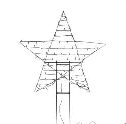 Online Anna's Collection Gartenstecker Stern mit Beleuchtung 80 cm Weihnachtsfiguren (Außen)