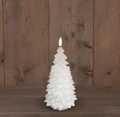 Clearance Anna's Collection LED Kerze Sito weiß D 9,5 H 20 cm Led Kerzen