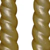 Sale Anna's Collection LED Stabkerzen Swirl gold D 2 H 23 cm 2 St. Led Kerzen