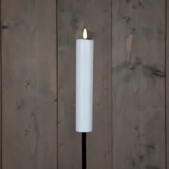 Hot Anna's Collection Solarfackel weiß D 4 H 97 cm Fackeln & Outdoor-Kerzen|Solar Gartenleuchten