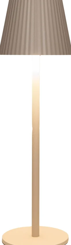 Hot Anna's Collection Tischlampe Ribbel braun D 11 H 36 cm Tischleuchten