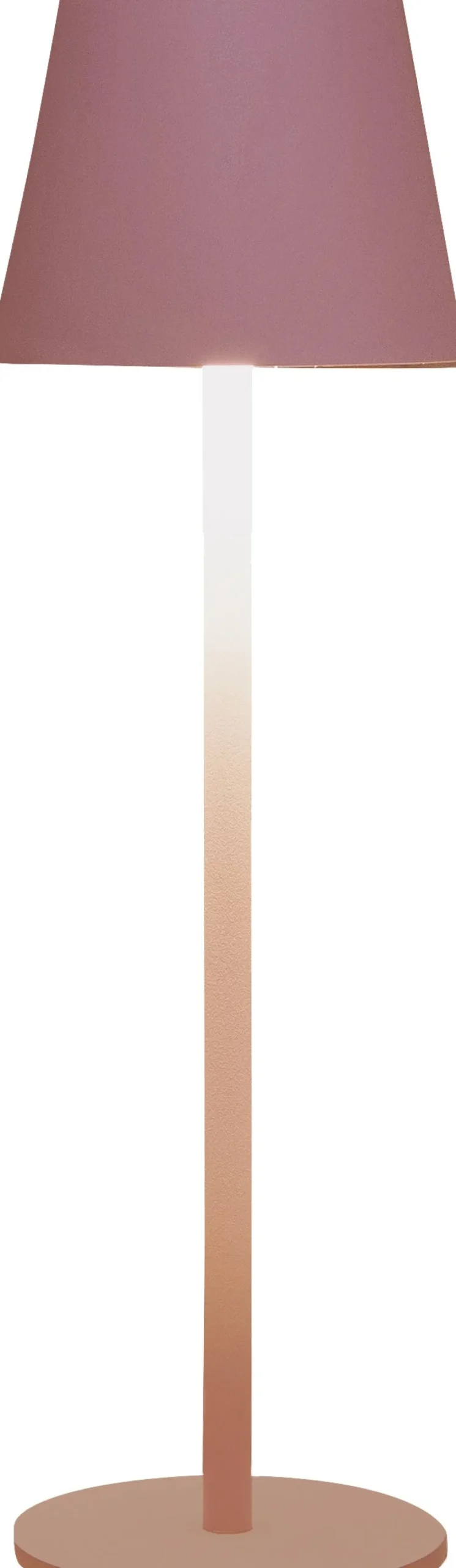 New Anna's Collection Tischlampe Mat rosa D 9 H 27 cm Tischleuchten