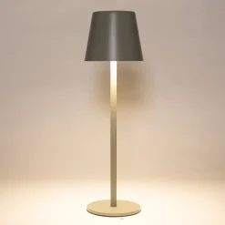 Discount Anna's Collection Tischlampe Mat grün D 11 H 36 cm Tischleuchten