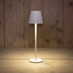 Online Anna's Collection Tischlampe Mat weiß D 11 H 36 cm Tischleuchten