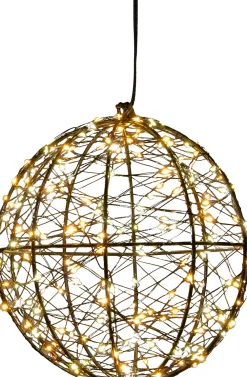 Discount Anna's Collection Weihnachtsanhänger Kugel mit Beleuchtung D 18 cm Weihnachtsdeko Zum Aufhängen