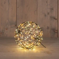 Discount Anna's Collection Weihnachtsanhänger Kugel mit Beleuchtung D 18 cm Weihnachtsdeko Zum Aufhängen