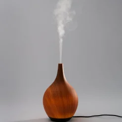 Best Aroma Du Monde elektrische Duftlampe Holz D 12,7 H 20,2 cm Diffuser & Raumspray