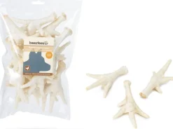 New Beeztees Gepuffte Hühnerfüße 200 g Hundesnacks & Leckerlies