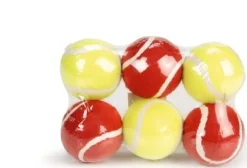 Online Beeztees Hundespielzeug Tennisbälle rot/gelb 6 St. Hundespielzeug