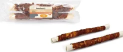 Hot Beeztees Kaustangen Rind mit Ente 25 cm 2 St. Hundesnacks & Leckerlies