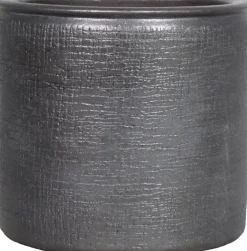 Discount Bela Arte Blumentopf Ancora D 16 H 14 cm schwarz Blumentöpfe|Blumentöpfe & Pflanzgefäße