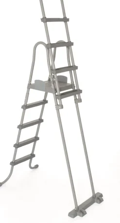 Best Bestway Poolleiter Flowclear grau H 132 cm Poolzubehör