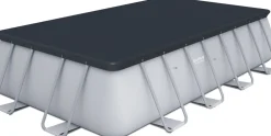 Sale Bestway Stahlrahmen-Pool Power Steel rechteckig 488 x 244 x 122 cm Pools & Planschbecken