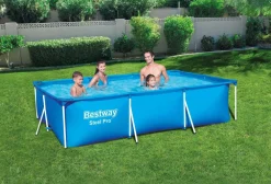 Bestway Stahlrahmen-Pool Passaat rechteckig 300 x 201 x 66 Pools & Planschbecken