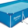 Outlet Bestway Stahlrahmen-Pool rechteckig 400 x 211 x 81 cm Pools & Planschbecken