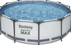 Sale Bestway Stahlrahmen-Pool Steel Pro Max rundD 366 H 100 cm Pools & Planschbecken