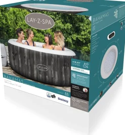 New Bestway Whirlpool aufblasbar Lay-Z-Spa Bahama rund braun D 180 H 66 cm Pools & Planschbecken