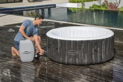 New Bestway Whirlpool aufblasbar Lay-Z-Spa Bahama rund braun D 180 H 66 cm Pools & Planschbecken
