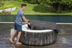 New Bestway Whirlpool aufblasbar Lay-Z-Spa Bahama rund braun D 180 H 66 cm Pools & Planschbecken