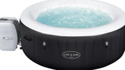 Clearance Bestway Whirlpool aufblasbar Lay-Z-Spa Miami 2 rund schwarz D 180 H 66 cm Pools & Planschbecken
