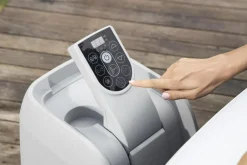 Clearance Bestway Whirlpool aufblasbar Lay-Z-Spa Miami 2 rund schwarz D 180 H 66 cm Pools & Planschbecken