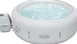 Sale Bestway Whirlpool aufblasbar Lay-Z-Spa Paris rund grau D 196 H 66 cm Pools & Planschbecken