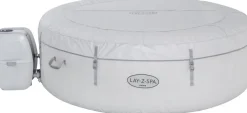 Sale Bestway Whirlpool aufblasbar Lay-Z-Spa Paris rund grau D 196 H 66 cm Pools & Planschbecken
