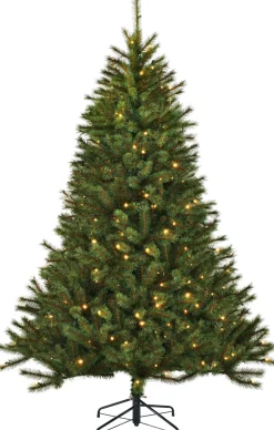 Clearance Black Box Künstlicher Weihnachtsbaum Jade slim H 215 cm mit 240 LEDs warmweiß Künstliche Weihnachtsbäume