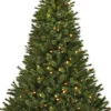 Clearance Black Box Künstlicher Weihnachtsbaum Jade slim H 155 cm mit 120 LEDs warmweiß Künstliche Weihnachtsbäume
