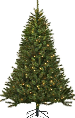 Clearance Black Box Künstlicher Weihnachtsbaum Jade slim H 155 cm mit 120 LEDs warmweiß Künstliche Weihnachtsbäume