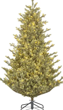 New Black Box künstlicher Weihnachtsbaum Delmar mit 410 Lampen warmweiß D 140 H 215 cm Künstliche Weihnachtsbäume