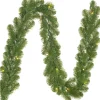 Sale Black Box Tannengirlande Norton 180 cm mit 15 LEDs warmweiß Weihnachts- & Tannengirlanden