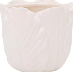 Hot Blumentopf Zona weiß D 17 H 14 cm Blumentöpfe & Pflanzgefäße|Blumentöpfe