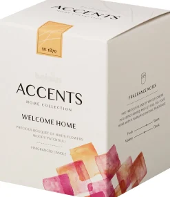 Clearance Bolsius Duftkerze Accents Welcome Home weiß 33 Std.D 8 H 10 cm Kerzen Im Glas|Duftkerzen