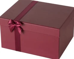 Discount Boltze Geschenkkarton Bowlina rot 18,8 x 14,8 x 10,4 cm Aufbewahrung