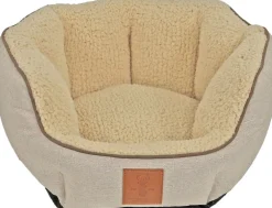 Discount Boon Est1941 Hundekorb Highland Zand beige 40 x 35 x 14 cm Hundebetten & Hundekörbe
