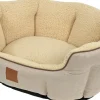 Discount Boon Est1941 Hundekorb Highland Zand beige 60 x 50 x 20 cm Hundebetten & Hundekörbe