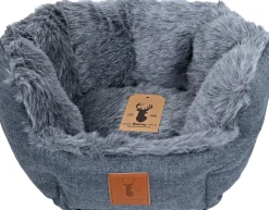 Boony Est 1941 Hundekorb grau 40 x 35 x 14 cm Hundebetten & Hundekörbe