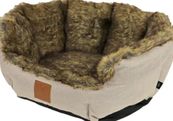 Online Boony Est 1941 Hundekorb Grizzly braun 50 x 40 x 17 cm Hundebetten & Hundekörbe