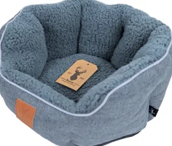 Best Boony Est 1941 Hundekorb Highland grau 40 x 35 x 14 cm Hundebetten & Hundekörbe