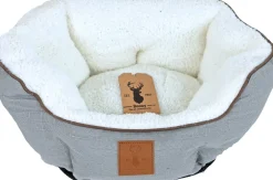 Online Boony Est 1941 Katzenkorb 40 x 35 x 14 cm grau Katzenbetten & -Körbe