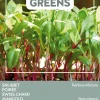 Clearance Buzzy® Microgreens Mangold Sprossen (Beta vulgaris) Sprossen (BIO) Samen Gemüsesamen|Saatgut