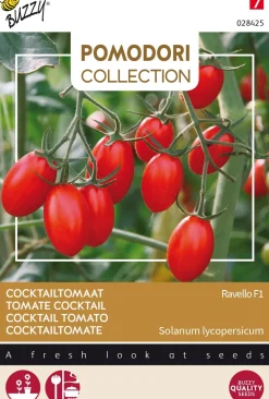 Discount Buzzy® Pomodori Cocktailtomate (Solanum lycopersicum 'Ravello F1') Samen Gemüsesamen|Saatgut