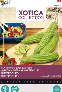 Online Buzzy® Xotica Bittermelone (Momordica charantia) Samen Gemüsesamen|Saatgut