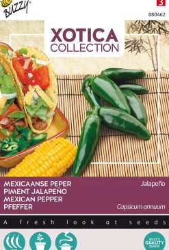 Clearance Buzzy® Xotica Jalapeno (Capsicum annuum) Samen Gemüsesamen|Saatgut