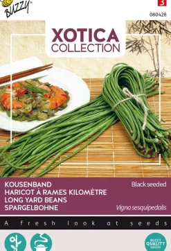 Discount Buzzy® Xotica Spargelbohnen (Vigna sesquipedalis) Samen Gemüsesamen|Saatgut