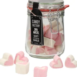 Hot Candy Factory Weckglas Marshmallow Herzen 115 g Schmankerl & Leckerbissen