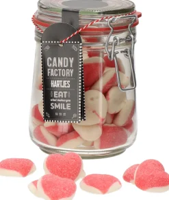 Clearance Candy Factory Weckglas Schaumherzen 450 g Schmankerl & Leckerbissen